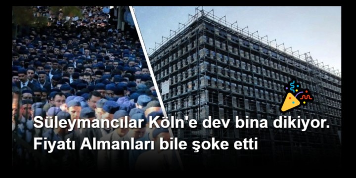 70 Milyon Euroluk Dev Proje: Süleymancılar Almanya'da Avrupa Merkezi Kuruyor